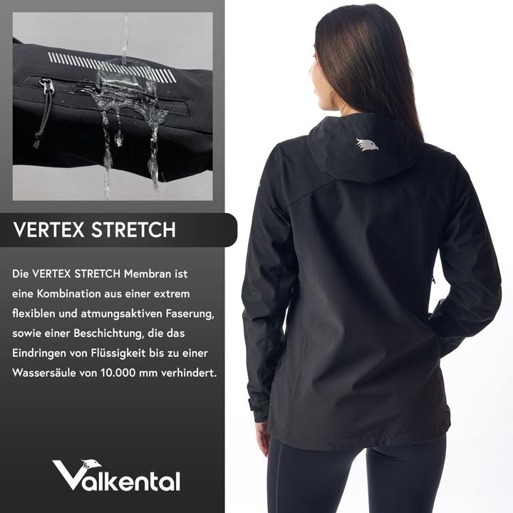 Produktbild Valkental Funktionale & reflektierende Softshelljacke für Outdooraktivitäten - Damen (S)
