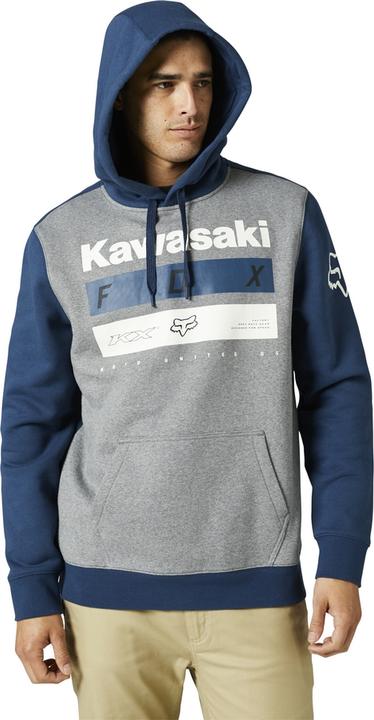 Fox Hoody 22 Kawi Stripes Po Blue L (L)