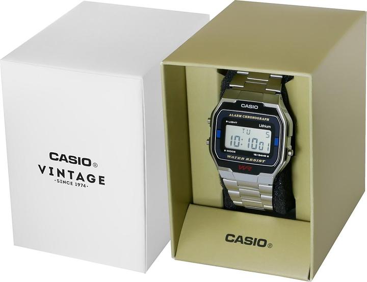Immagine prodotto Casio Vintage A163wa-1qes (Orologio digitale, Cronografo, 33 mm)