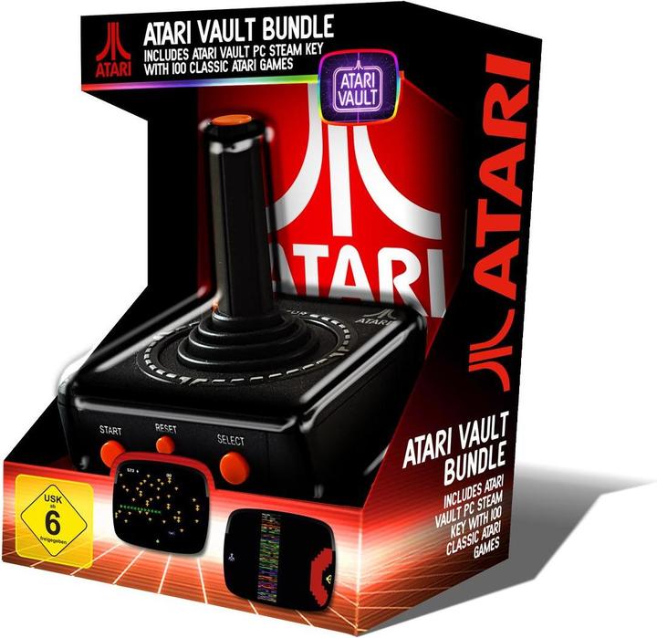 Actual product image Pqube Atari 2600 Vault PC USB Joystick