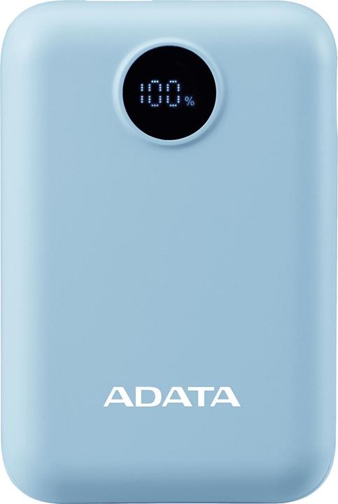 Actual product image Adata Powerbank P10022-12 10000 mAh, Akkutyp: Lithium-Polymer (10000 mAh, 15 W, 37 Wh)