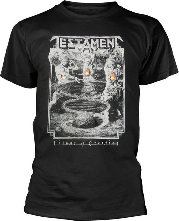 Produktbild Testament Titans Of Creation Europe 2020 Tour TShirt (L)