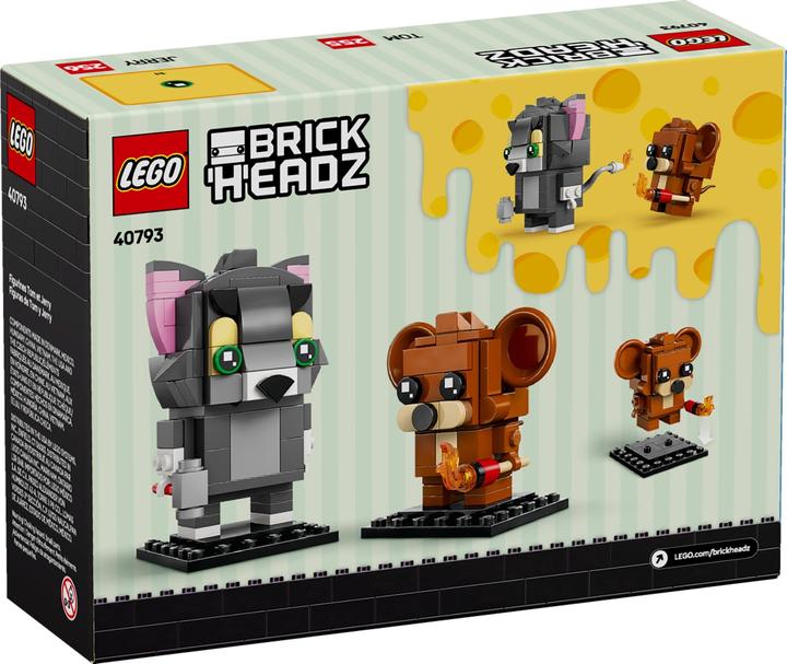 Immagine prodotto LEGO Tom e Jerry (40793, LEGO Brickheadz)