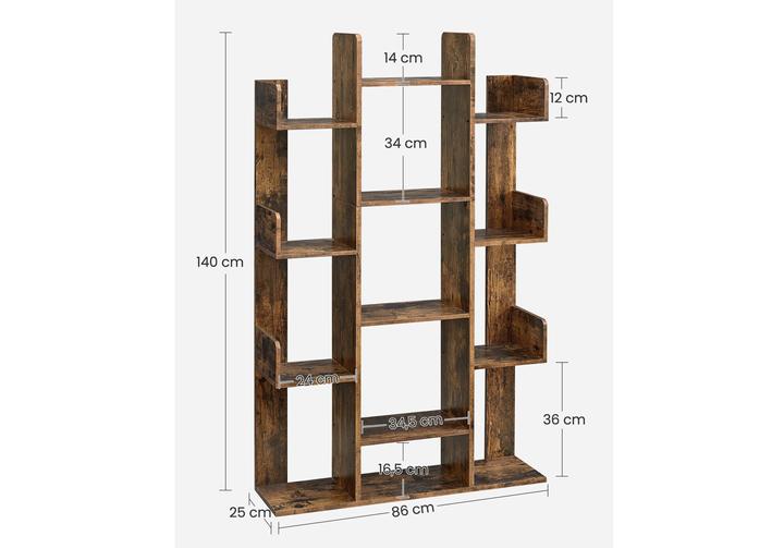 Actual product image Vasagle Hemmingway (86 x 25 x 140 cm)