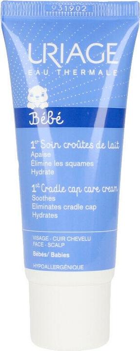Uriage Bébé 1st Crema per la cura dei cappelli di culla (Crema corpo, 40 ml)