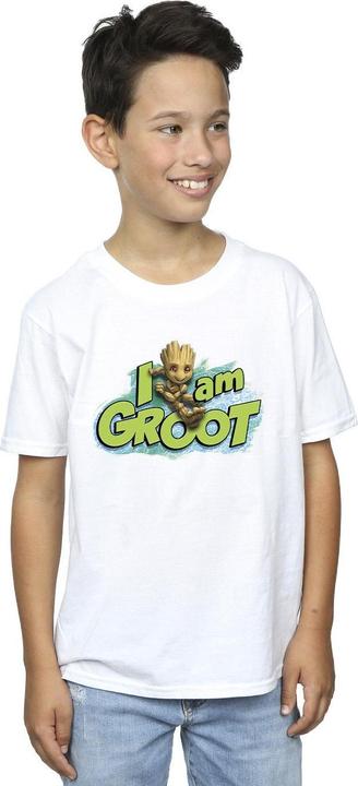 Immagine prodotto Guardians Of The Galaxy I Am Groot Jumping Maglietta Ragazzi (128)