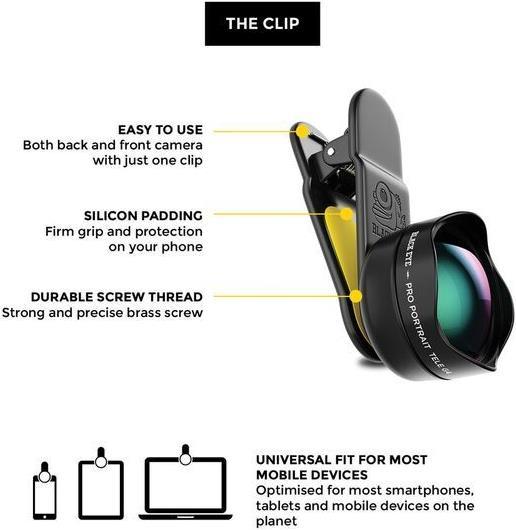 Image du produit Black Eye Objectif Pro Portrait Tele G4