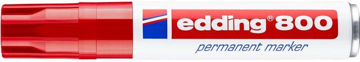 Actual product image Edding Permanent Marker 800 (Red, 12 mm, 1 x)