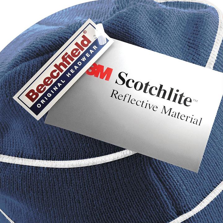 Produktbild Beechfield HiVis Wintermütze Strickmütze (One Size)