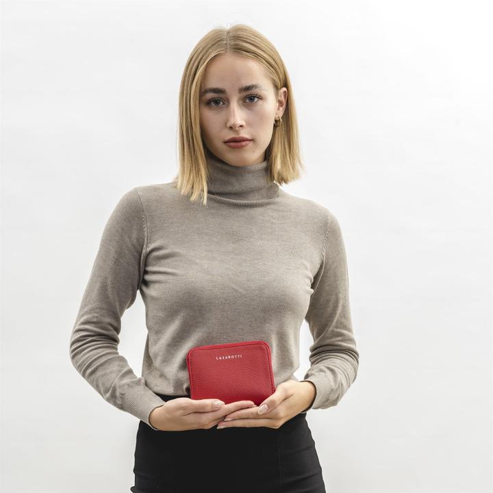 Image du produit Lazarotti Milano Leather Porte-monnaie en cuir 13,5 cm