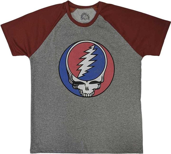 Grateful Dead Steal Your Face Classic TShirt Raglanärmel
