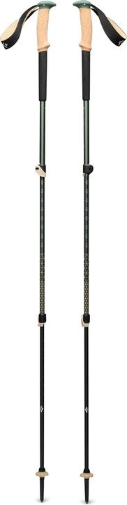 Black Diamond Trekkingst?cke Trail Cork (gr?n/beige, 1 Paar, 100-140 cm) (140 cm)