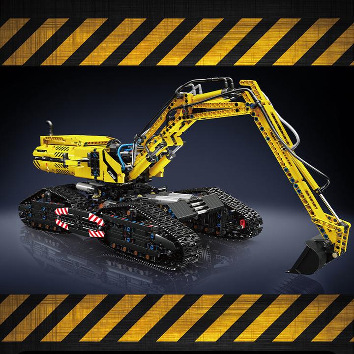 Actual product image Mould King All Terrain Crawler Excavator