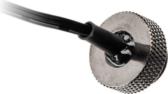 Produktbild XSPC ARGB LED Verschlussstopfen, G1/4, 5V 3Pin - schwarz/chrome (RGB)