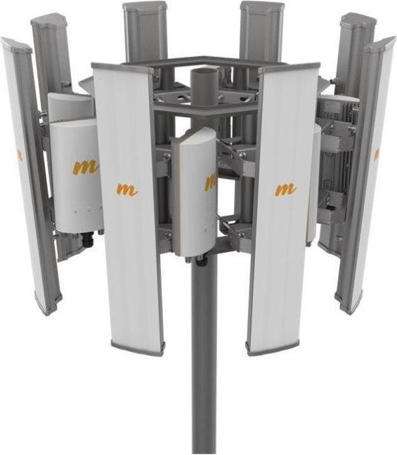 Actual product image Mimosa 100-00084(N5-45X4) - N5-45x4 sector slant antenna 45°, 22dBi, 4x N female (4G)