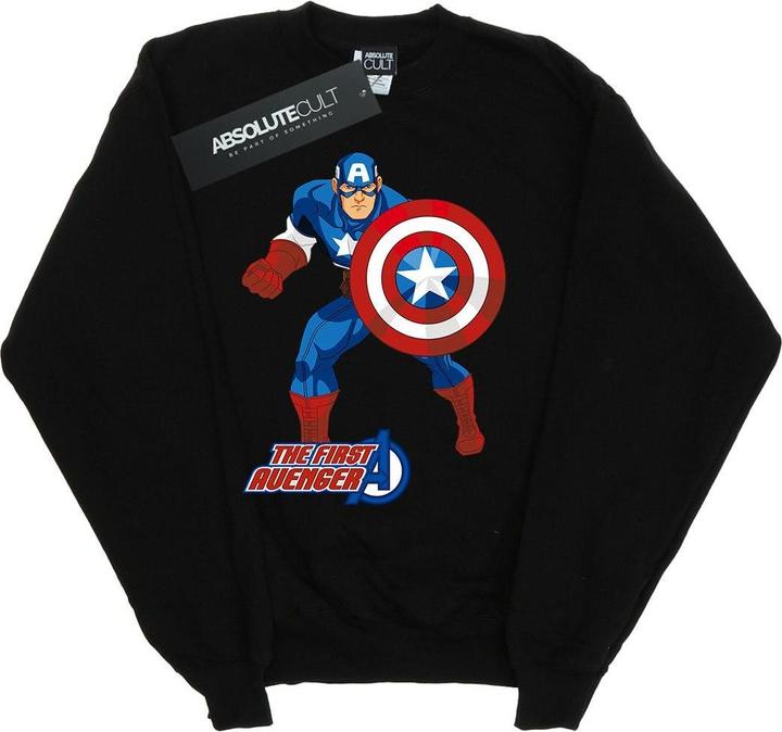 Image du produit Captain America - Sweat THE FIRST AVENGER - Adulte (3XL)