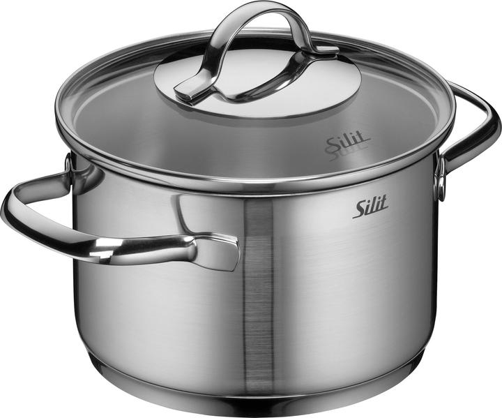 Actual product image Silit Pot set 4pcs agate (Pan set + pot set, Stainless steel)