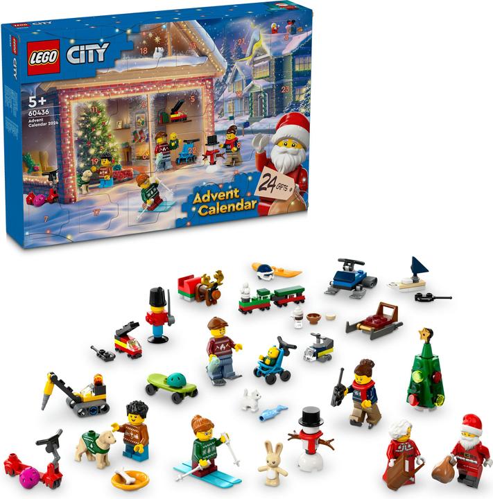 Produktbild LEGO City Adventskalender 2024