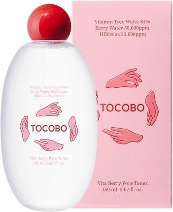 Tocobo Vita Berry Pore Toner 150ml - Vitamin-Gesichtswasser für fettige & Mischhaut (150 ml)