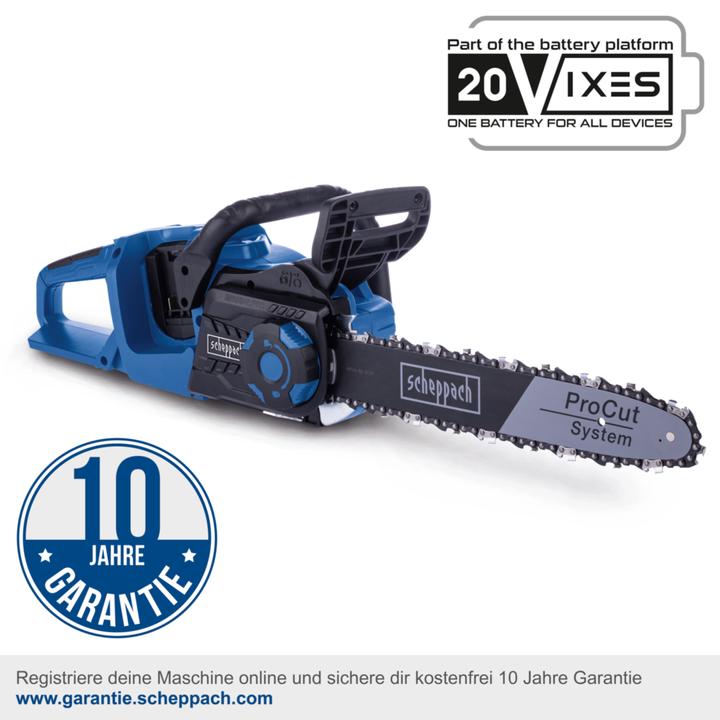 Produktbild Scheppach BC-CS355Duo-X (Akku Kettensäge)