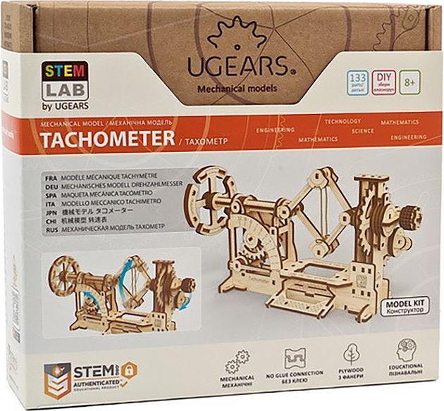 Actual product image Ugears Tachometer