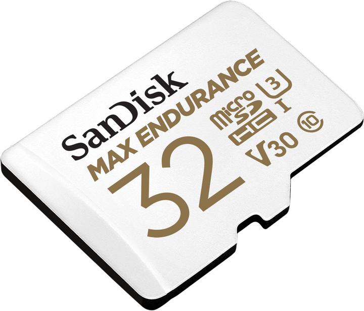 Actual product image SanDisk max endurance (32 GB, microSDHC, U3, UHS-I)