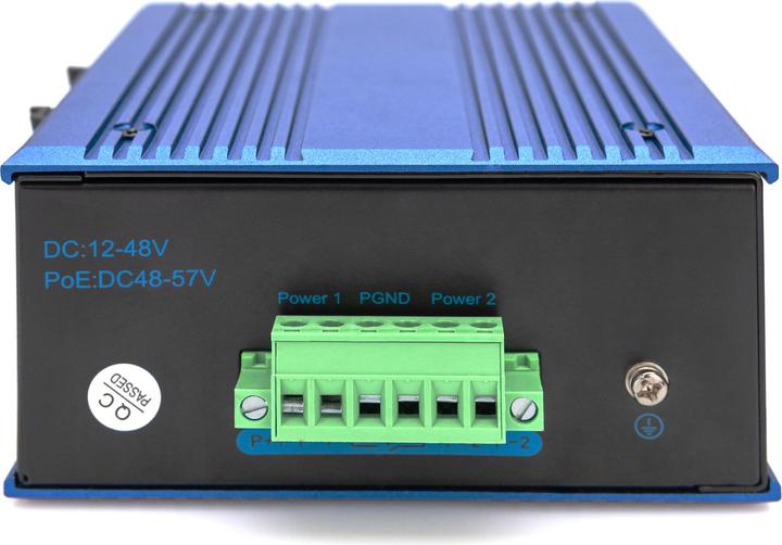 Produktbild Digitus 8-Port 10/100Base-TX to 100Base-FX Industrial Ethernet Switch (8 Ports)
