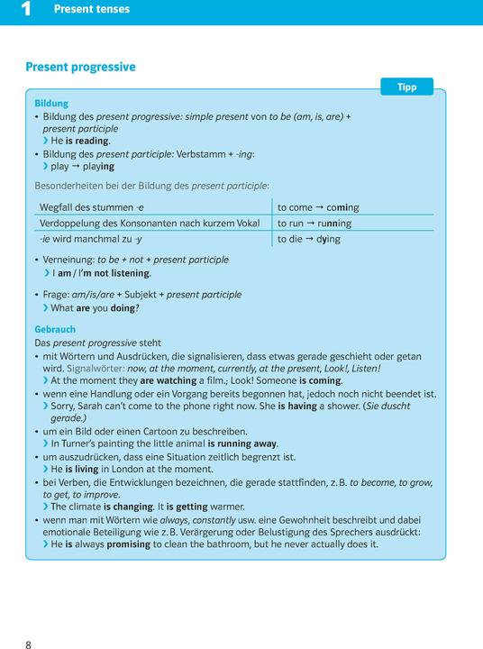 Produktbild Sicher im Abi 10-Minuten-Training Oberstufe Englisch Zeiten (Englisch, Deutsch, 2021)