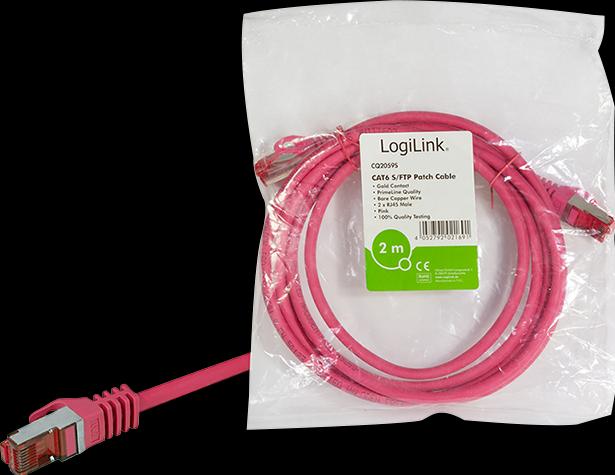 Produktbild LogiLink Netzwerkkabel (S/FTP, CAT6, 1.50 m)