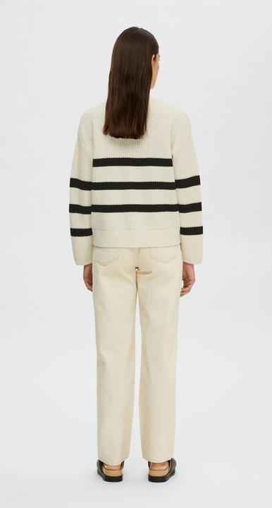 Produktbild Selected Femme Gestreifter Strickjacke (XL)