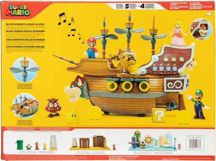 Produktbild Super Nintendo - Deluxe Bowser Ship Playset (413734)