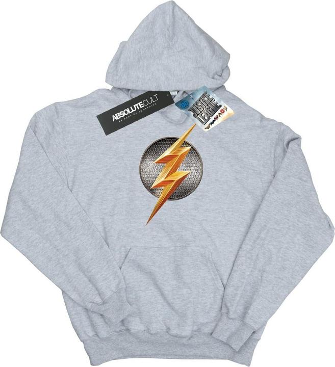 Immagine prodotto Justice League Movie Flash Emblem Felpa con Cappuccio Ragazzi (116)