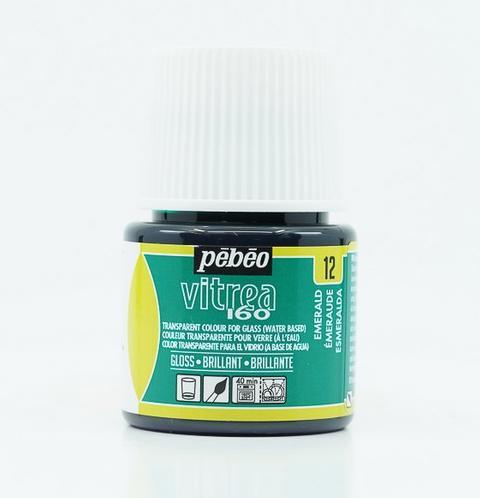 Image du produit Pebeo Vitrea 160 Brillant Emeraude (Vert émeraude, 45 ml)