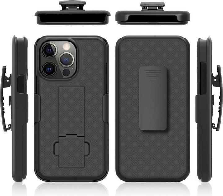 Produktbild OEM Back panel cover HOLSTER case for SAMSUNG A34 black (Avus A34)