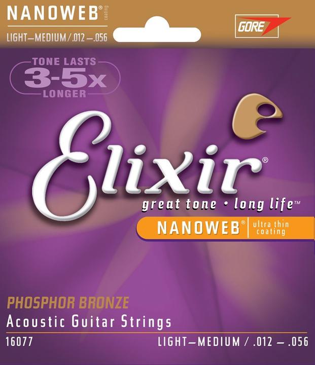 Actual product image Gore Wear Elixir 16077 Ph. Bronze Nano LM 012/056 (6 x, Guitar, 0.01")