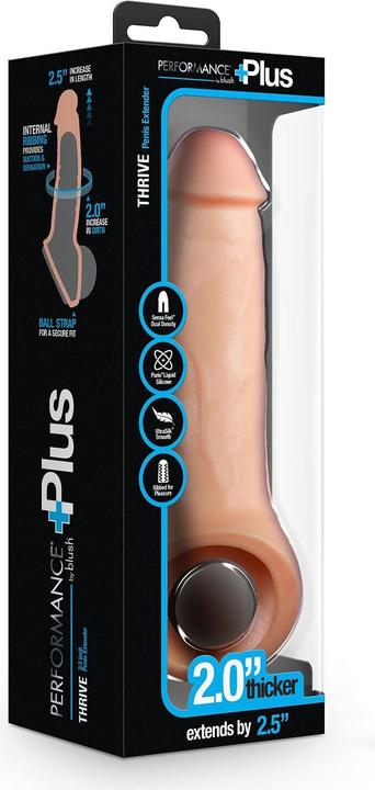 Image du produit Blush performance plus thrive 2.5 inch silicone penis xtender beige