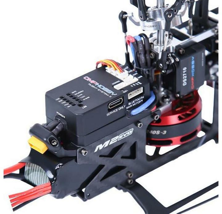 Productafbeelding OMP Hobby Helikopter M2 MK2 BNF Orange