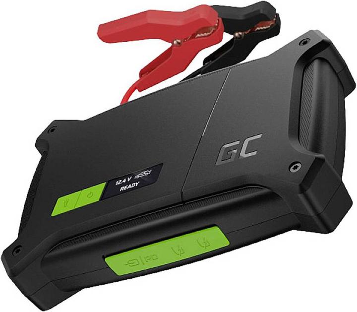 GreenCell Charger and jump starter power bank (16000 mAh, 80 W, 59.20 Wh)