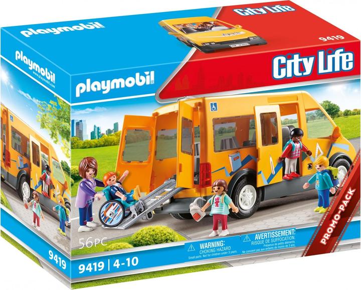 Immagine prodotto Playmobil Scuolabus City Life (9419, Playmobil City Life)