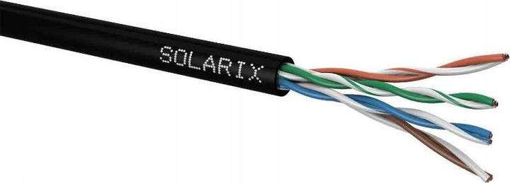 Actual product image Solarix Cable Instalacyjny Cat5e Utp Pe Fc (U/UTP, CAT5e, 305 m)