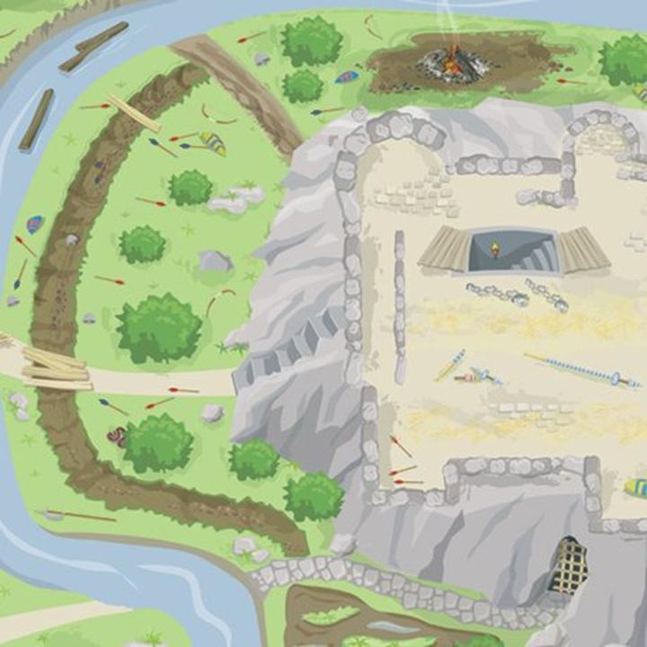 Image du produit Le Toy Van Le château du chevalier (100 x 150 cm)