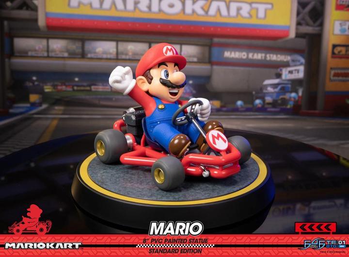 Image du produit First 4 Figures Mario Kart Statue PVC Mario - Édition standard