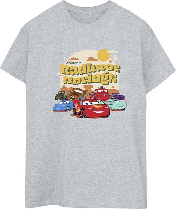 Immagine prodotto Disney Cars Radiator Springs Group Maglietta Ampia Donna (3XL)
