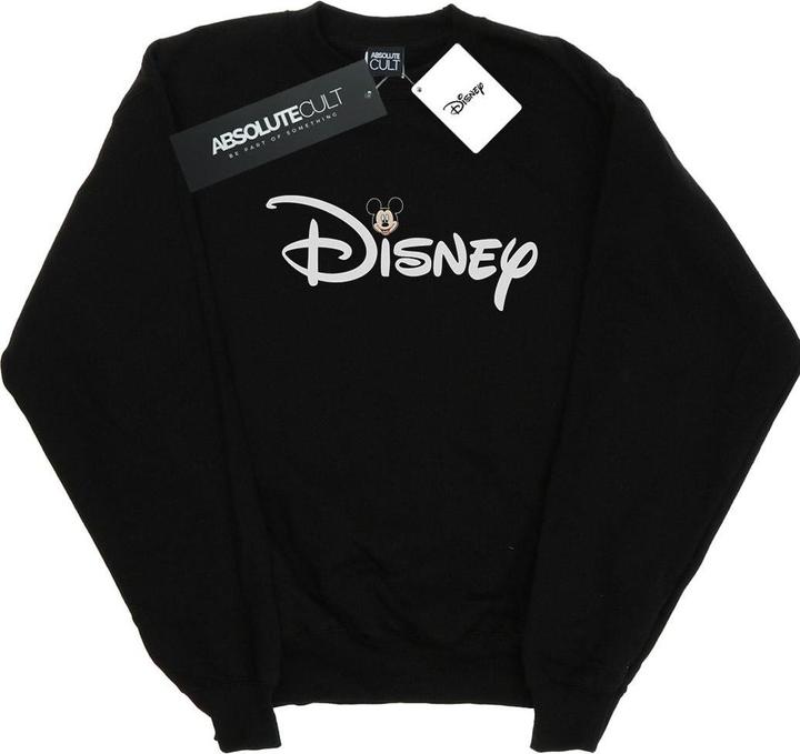 Actual product image Disney Mens Mickey Mouse Logo Head Sweatshirt (L)