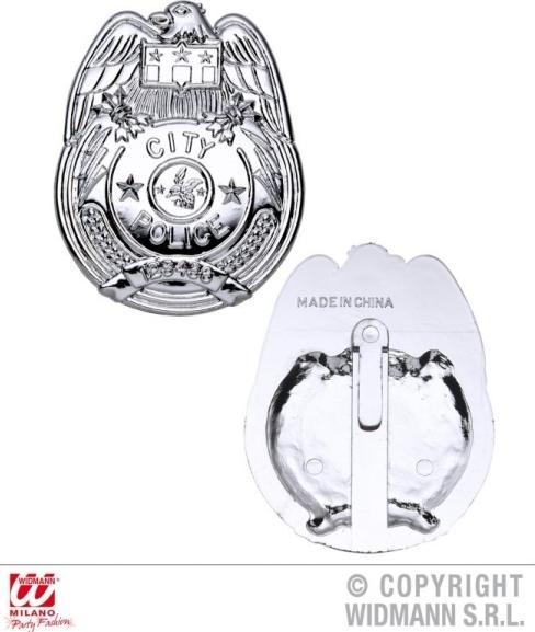 Image du produit Magni Insigne de police argent N