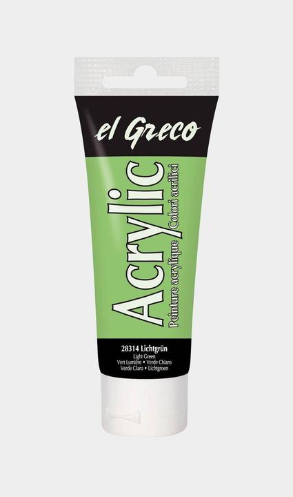 Produktbild Kreul el Greco Acrylic (Lichtgrün, 75 ml)