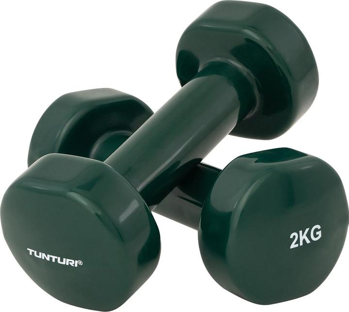 Actual product image Tunturi Vinyl Kurzhanteln (2 x 2 kg)