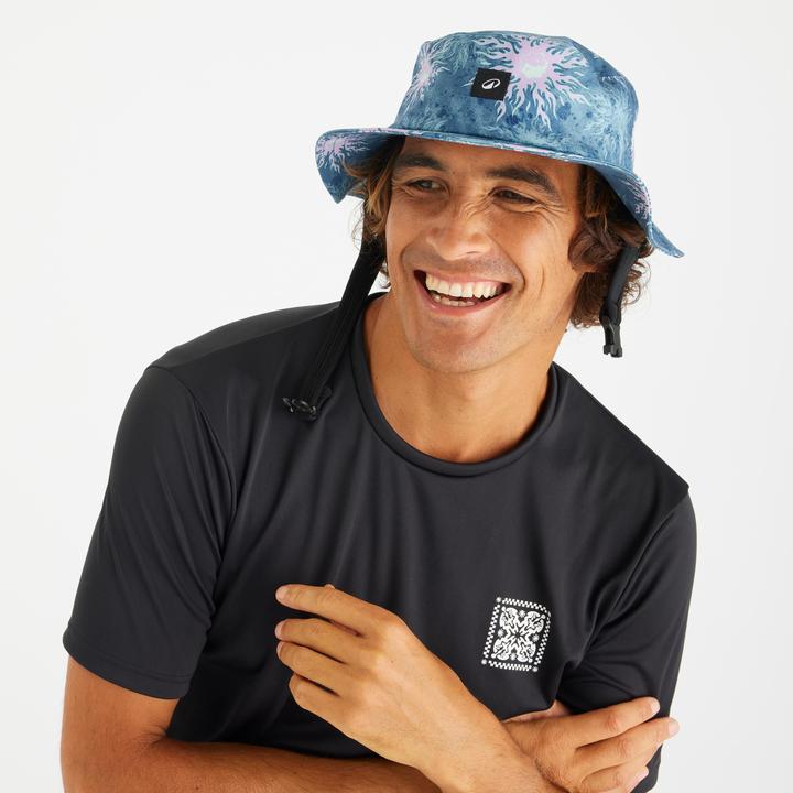 Produktbild Olaian Surf-Hut Damen/Herren 500 Yingyang blau (One Size)