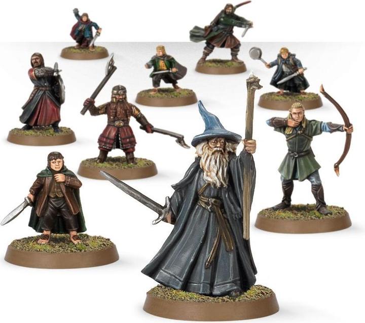 Image du produit Games Workshop Fellowship Of The Ring - Le Seigneur des Anneaux : Terre du Milieu (Matières plastiques)