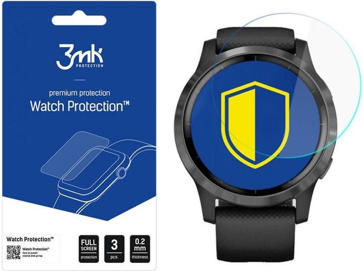 Actual product image 3MK protective film Watch Protection ARC for Garmin Vivoactive 4